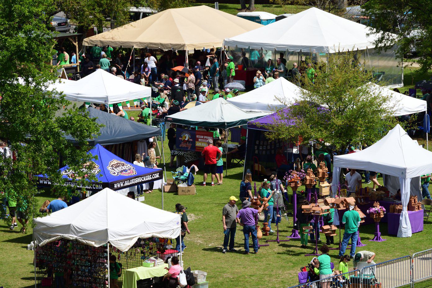 Grillin' on the Green in Biloxi, Mississippi
