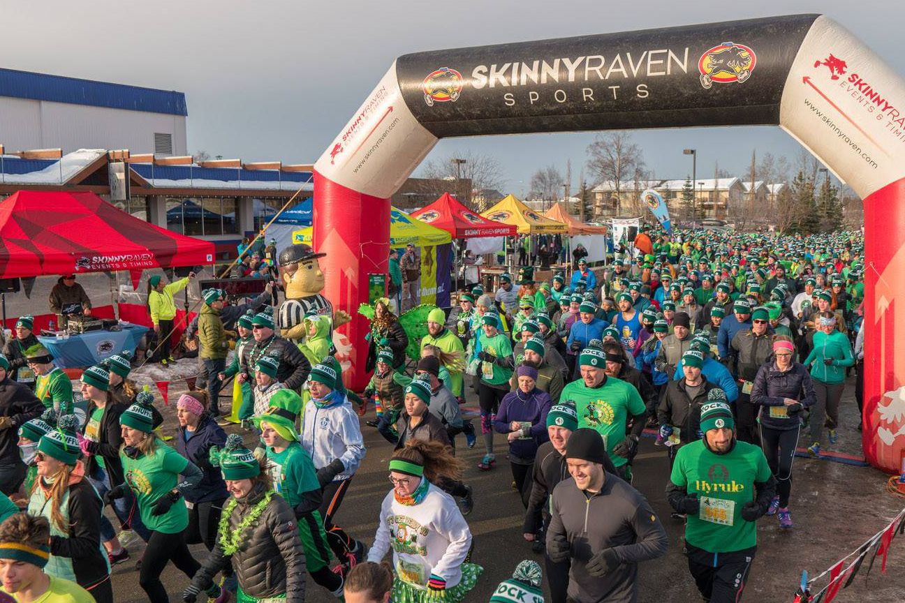 Shamrock Shuffle in Anchorage, Alaska
