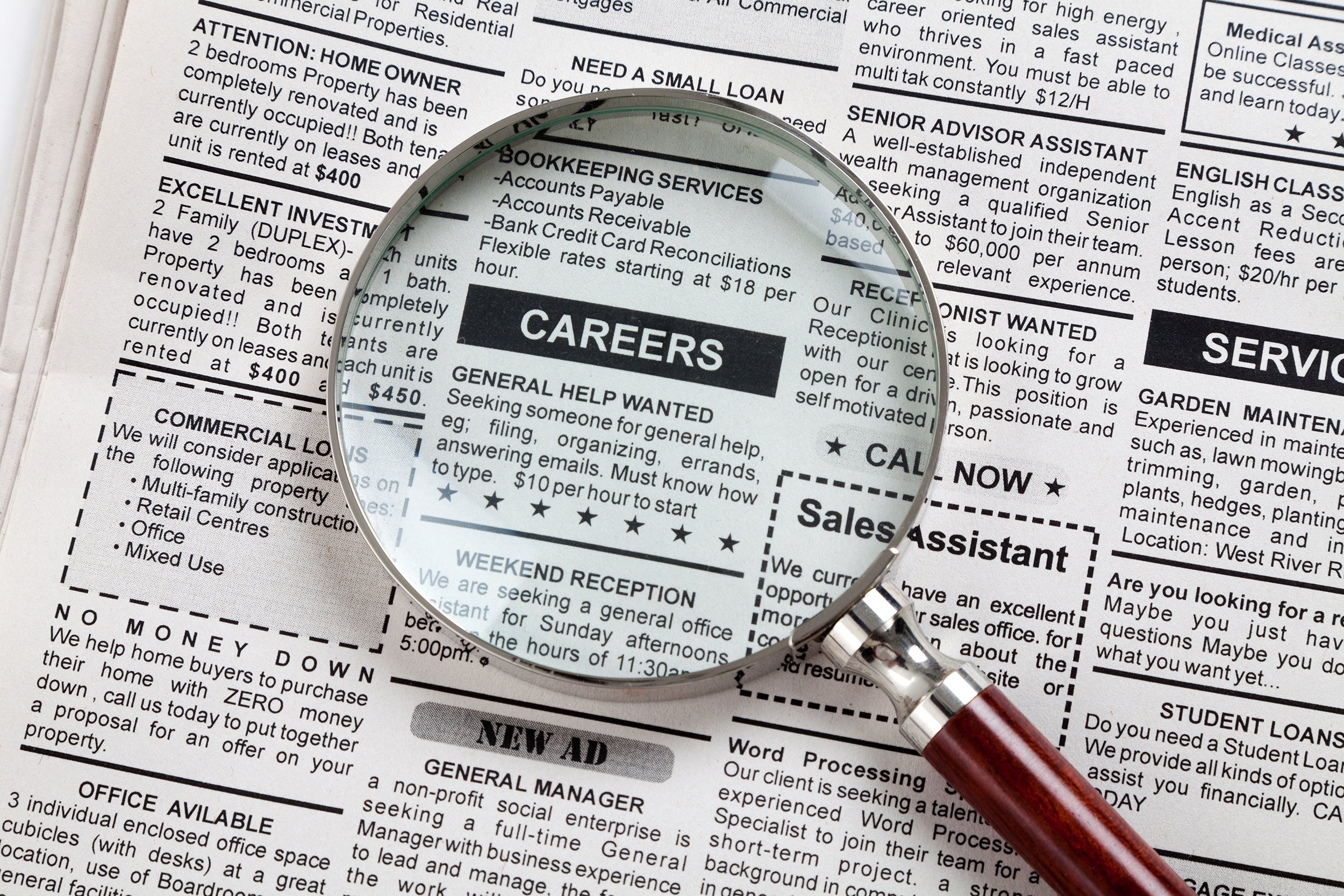job classified ad