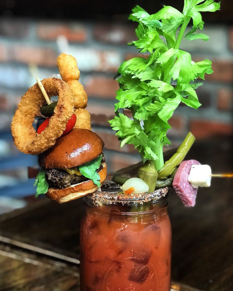 32-Ounce Bloody Mary, Anvil Pub, Dallas