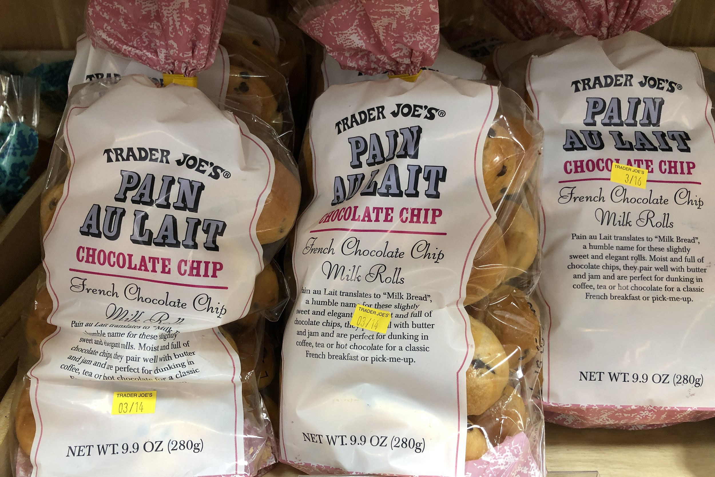 Chocolate Chip Pain Au Lait