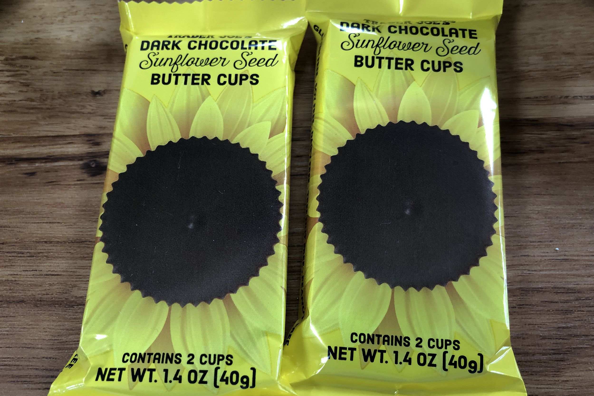 Chocolate Sunflower Seed Cups