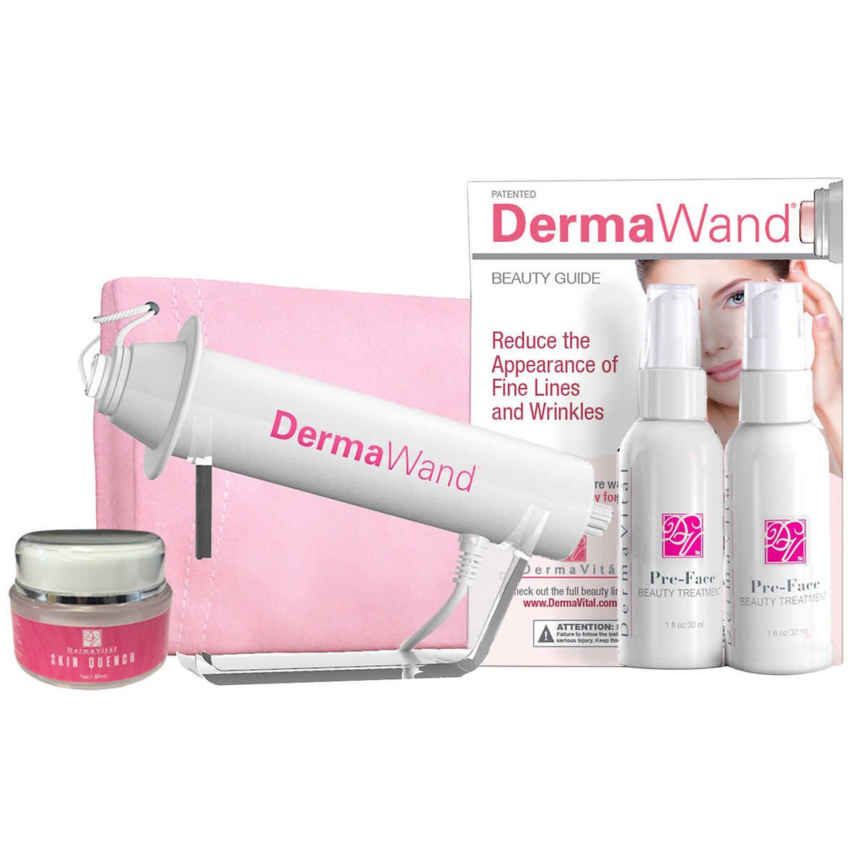 DermaWand Anti-Aging System with DermaVital Pre-Face and Skin Quench