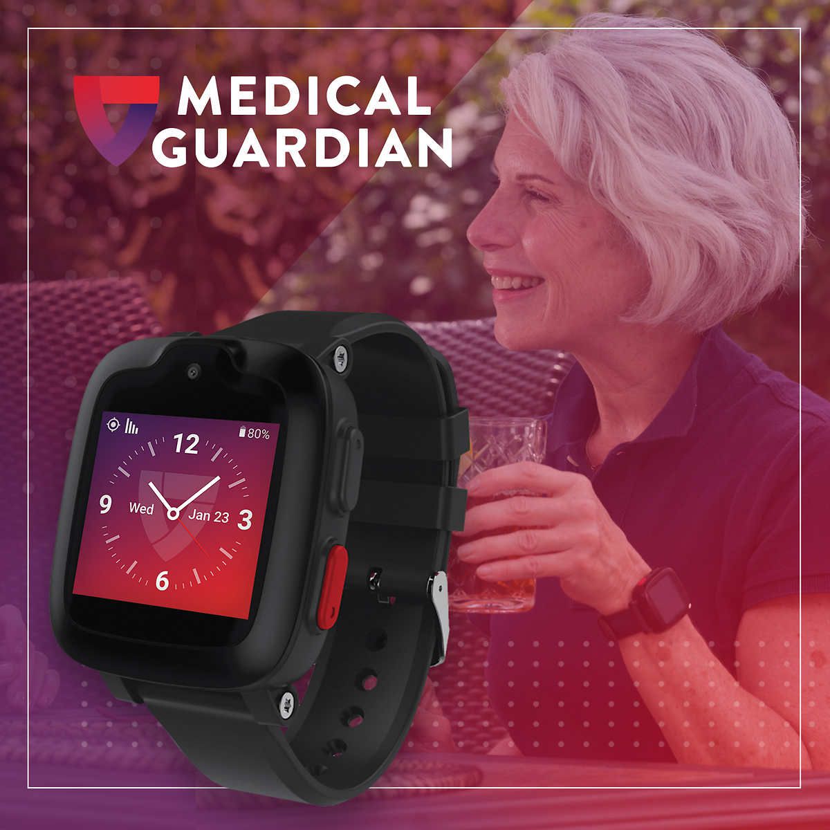 Freedom Guardian Wearable Smartwatch Medical Alert Device