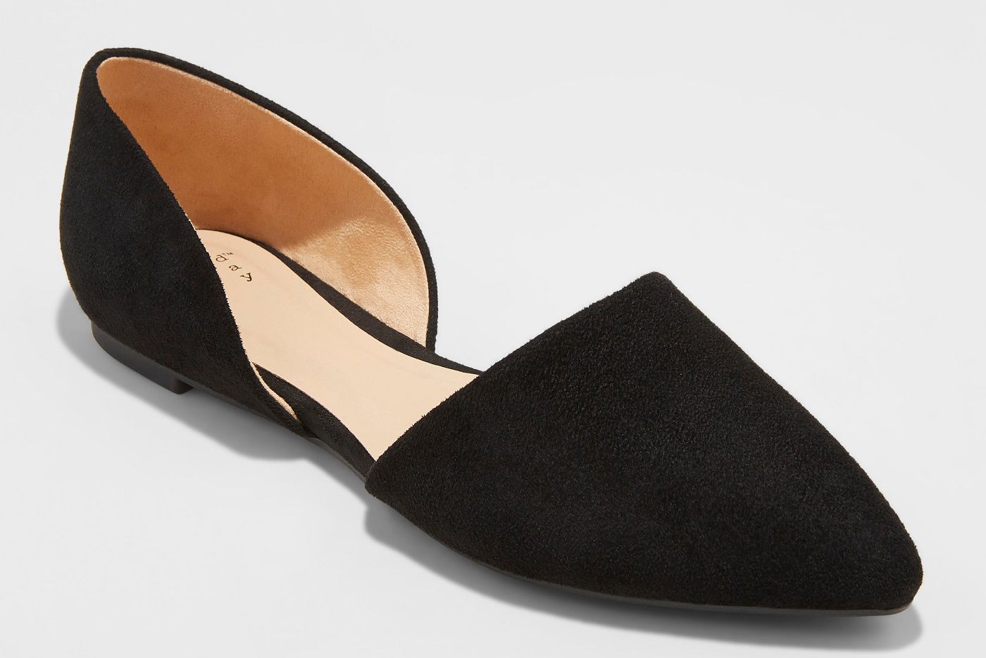 women's rebecca pointed two piece ballet flats