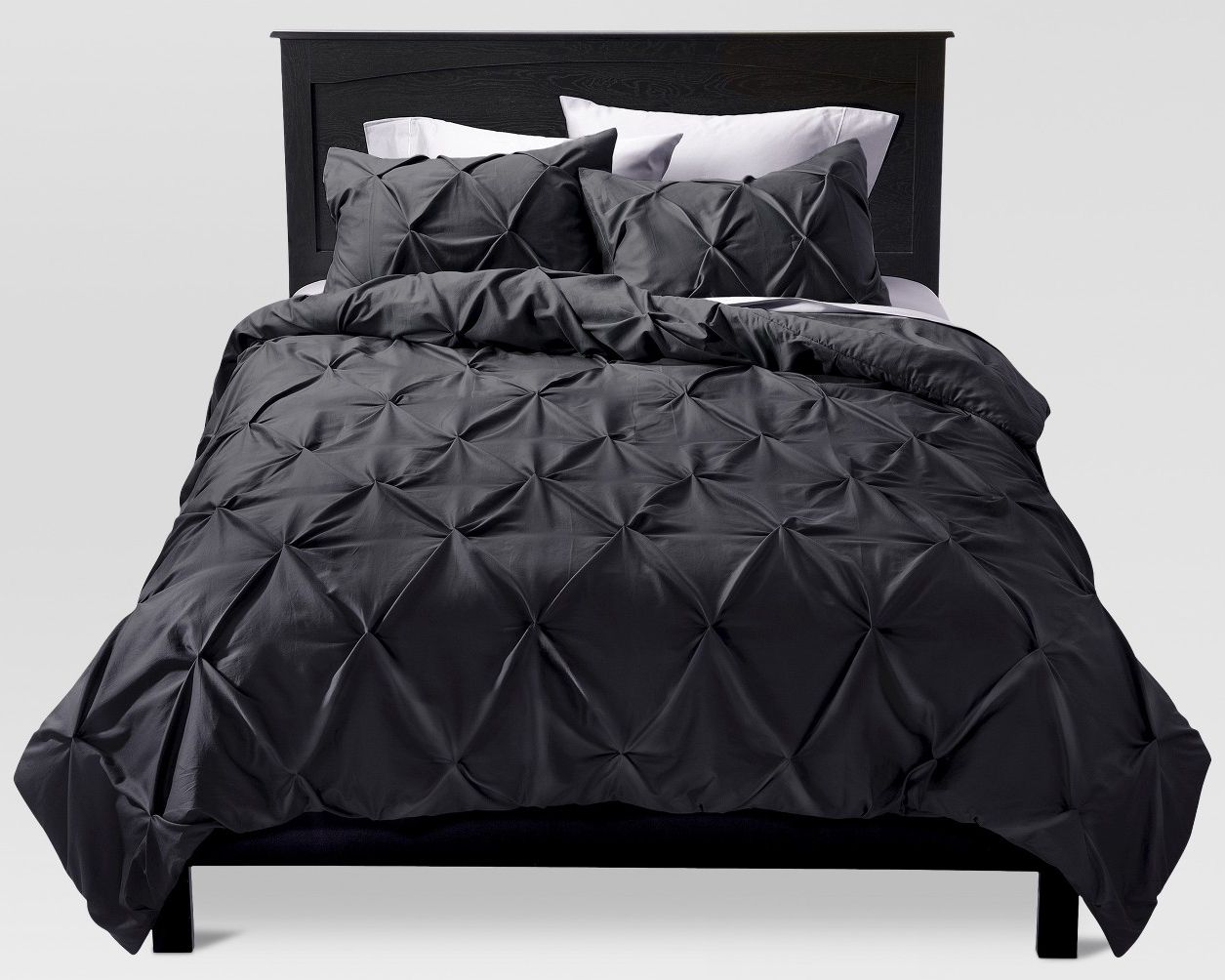 pinched pleat comforter set