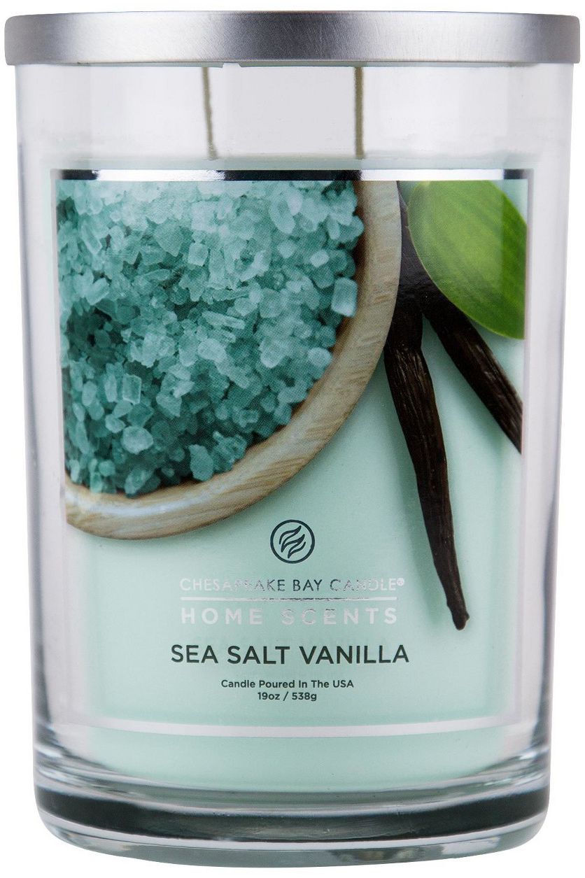jar candle sea salt vanilla