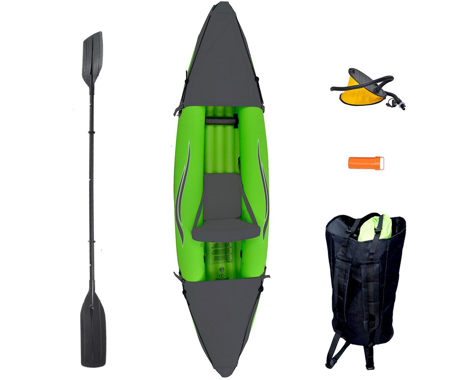kayak outdoor tuff green