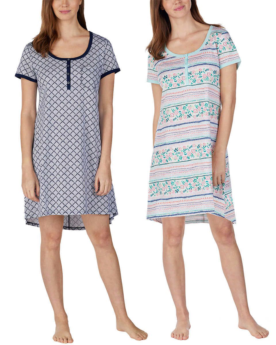 Jane & Bleecker Ladies' Sleep Shirt, 2-pack