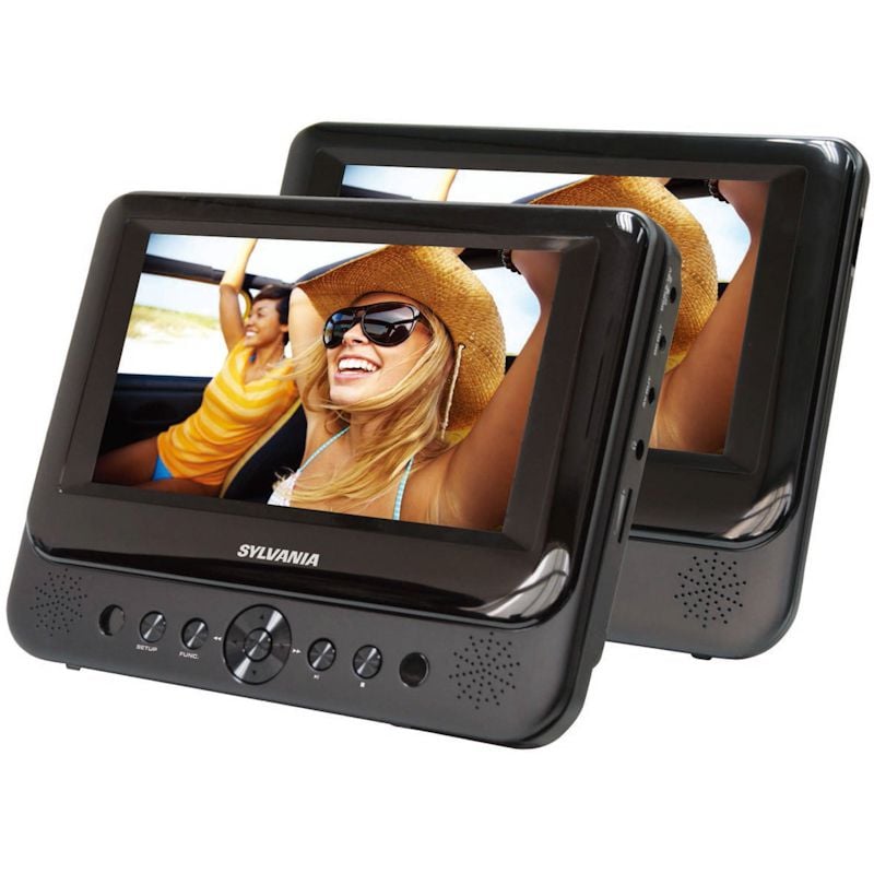 Sylvania Dual Screen Portable Dvd Player
