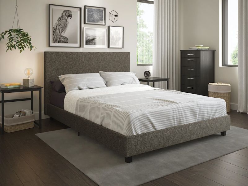 Mainstays Upholstered Platform Bed