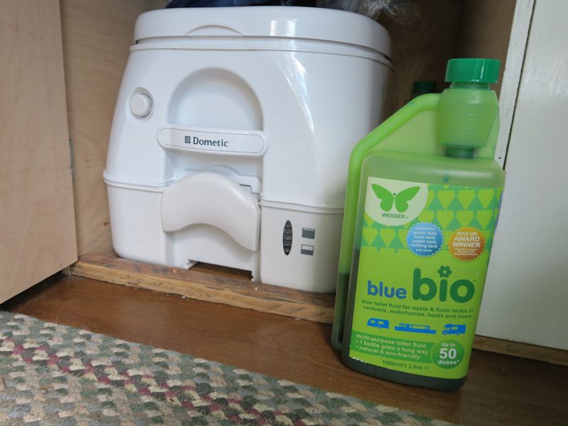 A Well-hidden Emergency Toilet Can Come In Handy