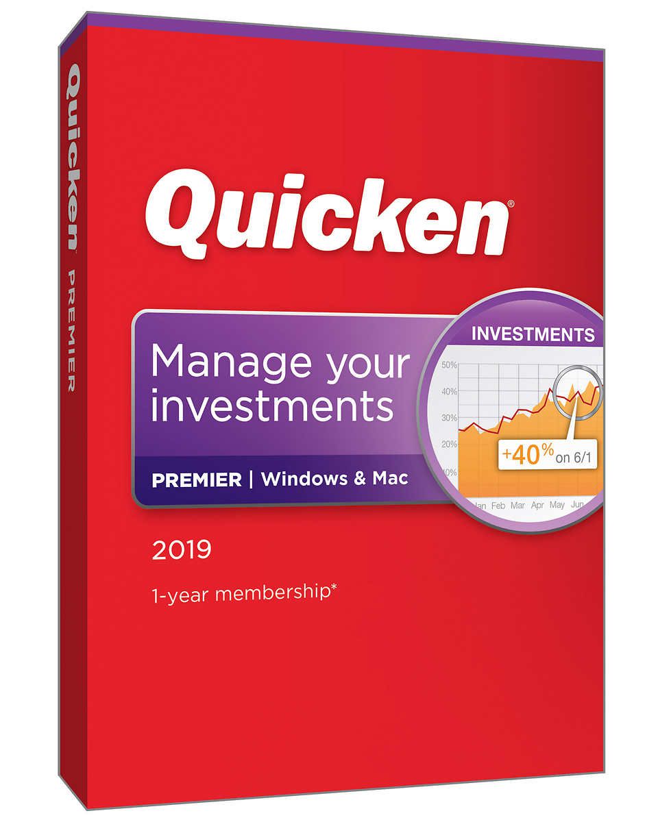 Quicken Premier 2019