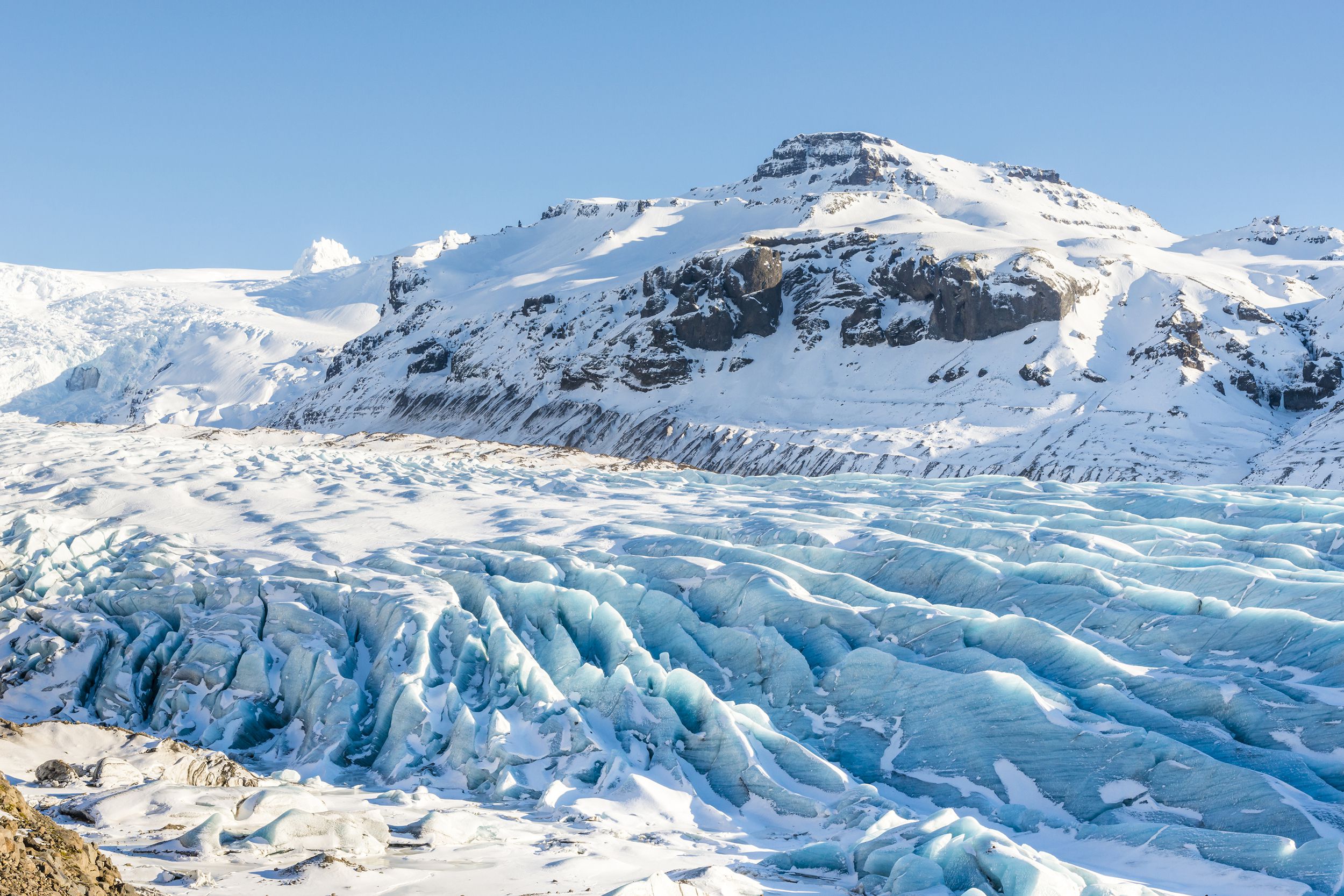 Svinafell Glacier, Iceland