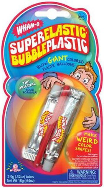 Super Elastic Bubble Plastic