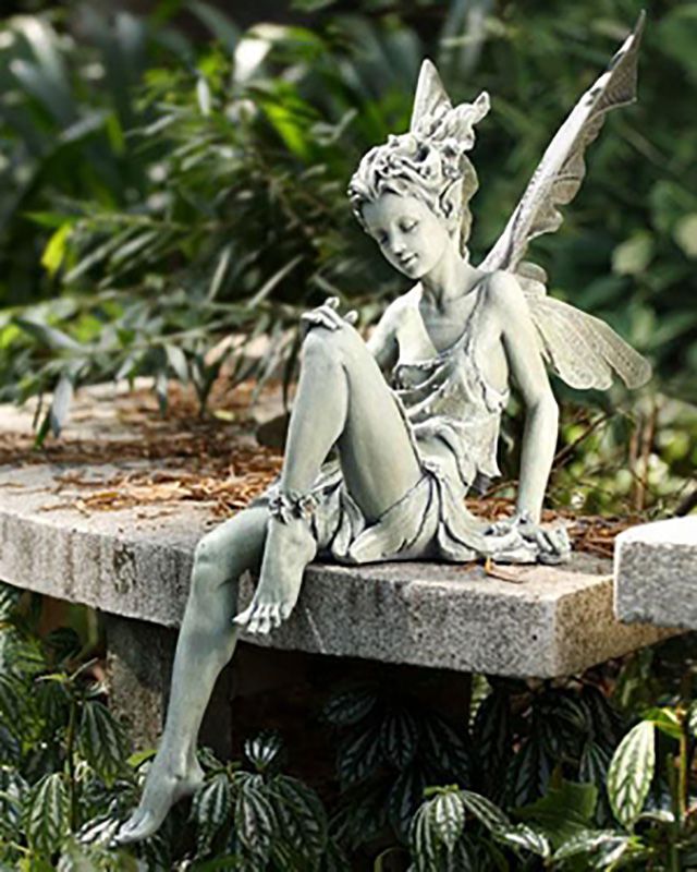 garden sitting fairy