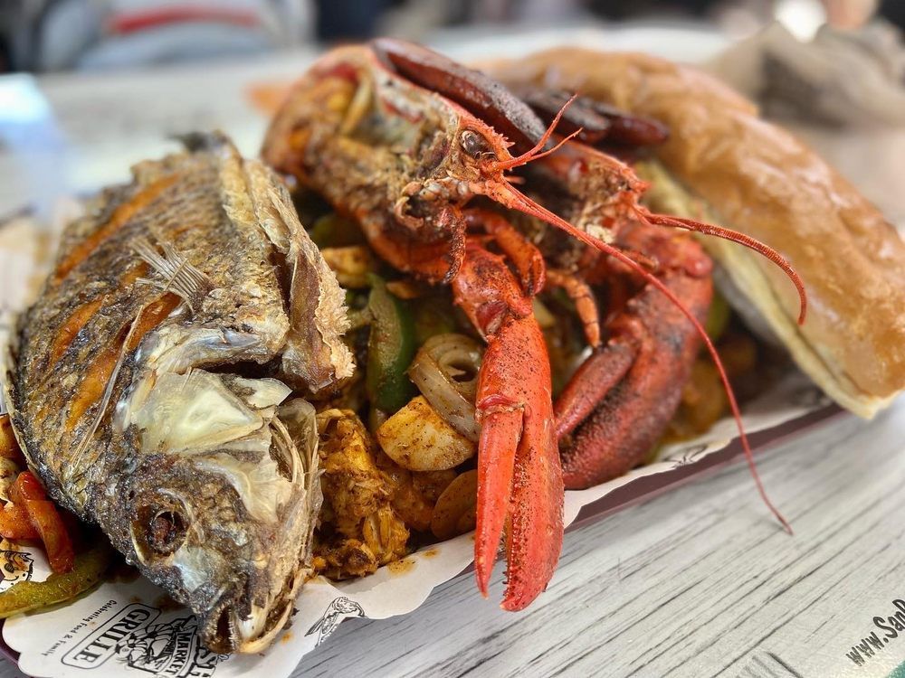 San Pedro Fish Market, Los Angeles, California