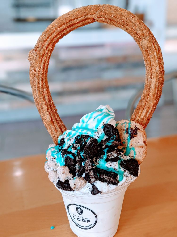 Churro Sundae, The Loop, Westminster, California