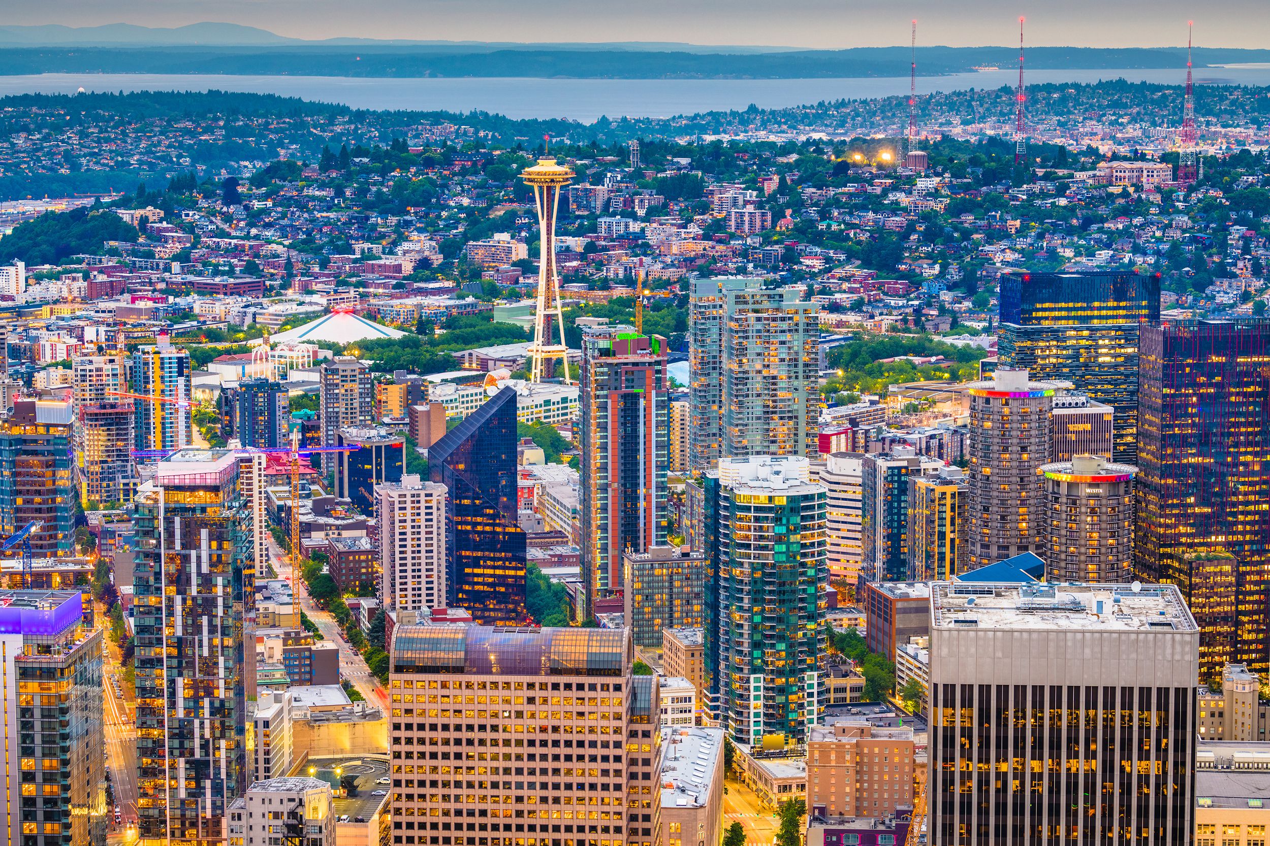 downtown Seattle, Washington