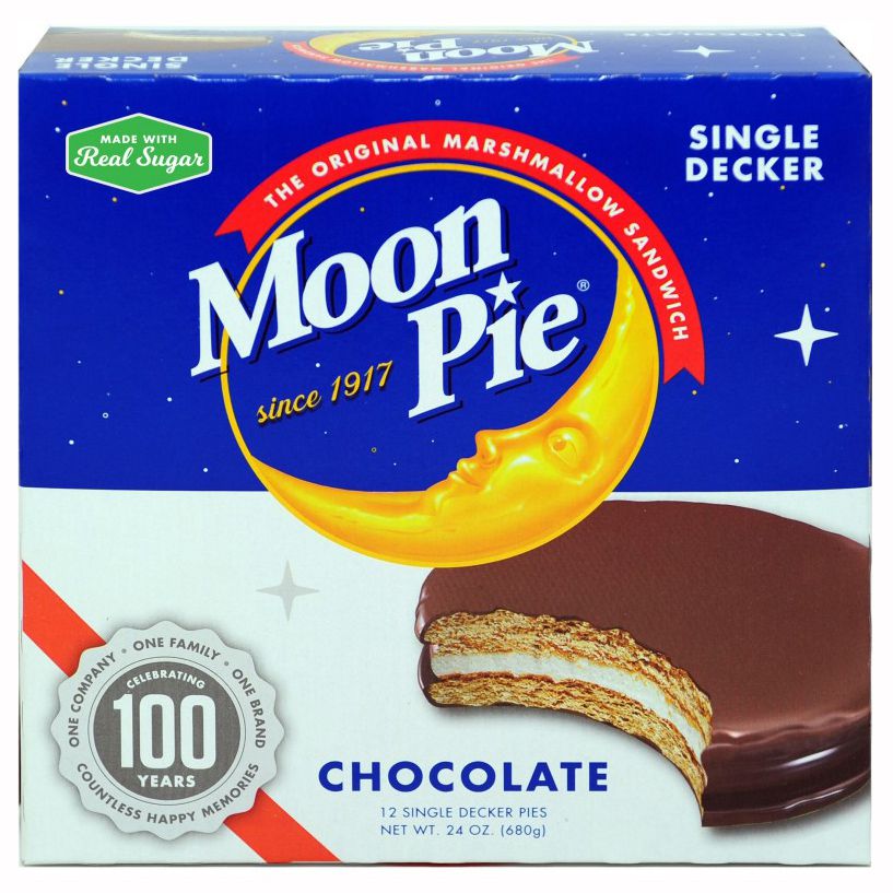 chocolate single-decker moonpies