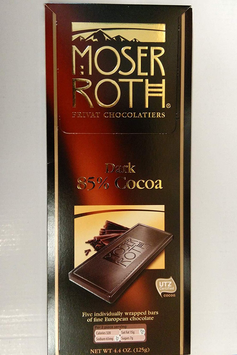 Moser Roth chocolate