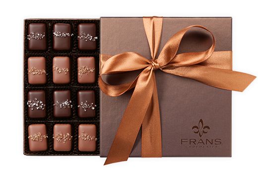 Gray and Smoked Salt Chocolates