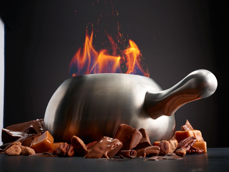 Flaming Turtle Fondue