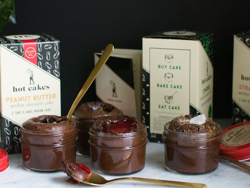 Dark Decadence Molten Chocolate Cake