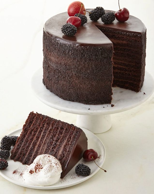 24-layer Chocolate Cake