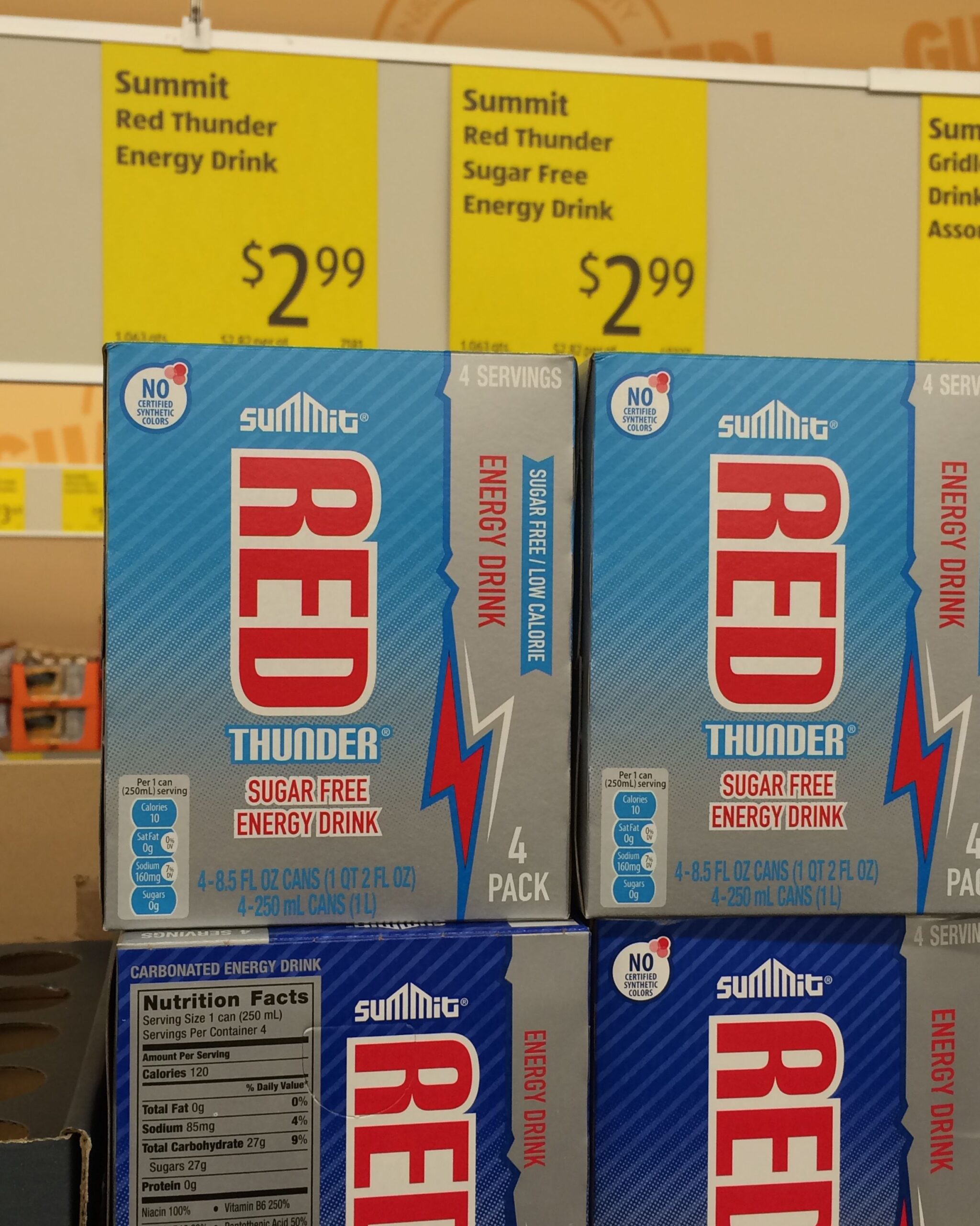 Red Thunder, Energy Drink