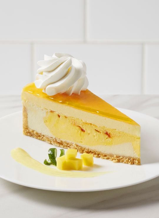 Mango Key Lime Cheesecake, The Cheesecake Factory