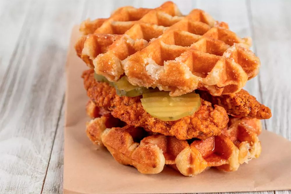 Nashville Hot Chicken Waffle, Nissan Stadium, Nashville