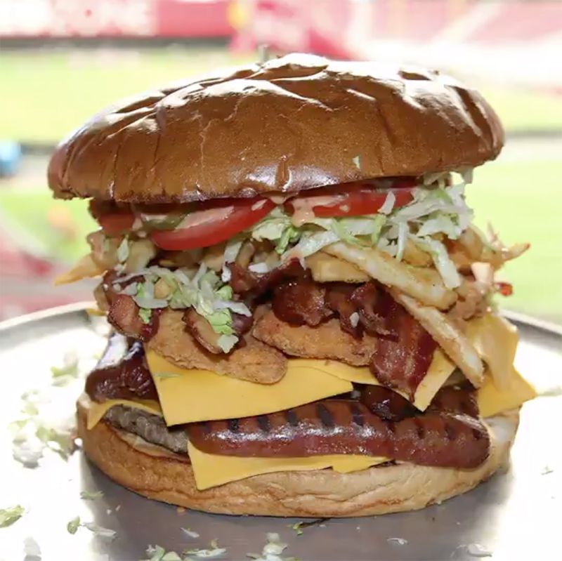 Gridiron Burger Challenge, State Farm Stadium, Glendale, Arizona
