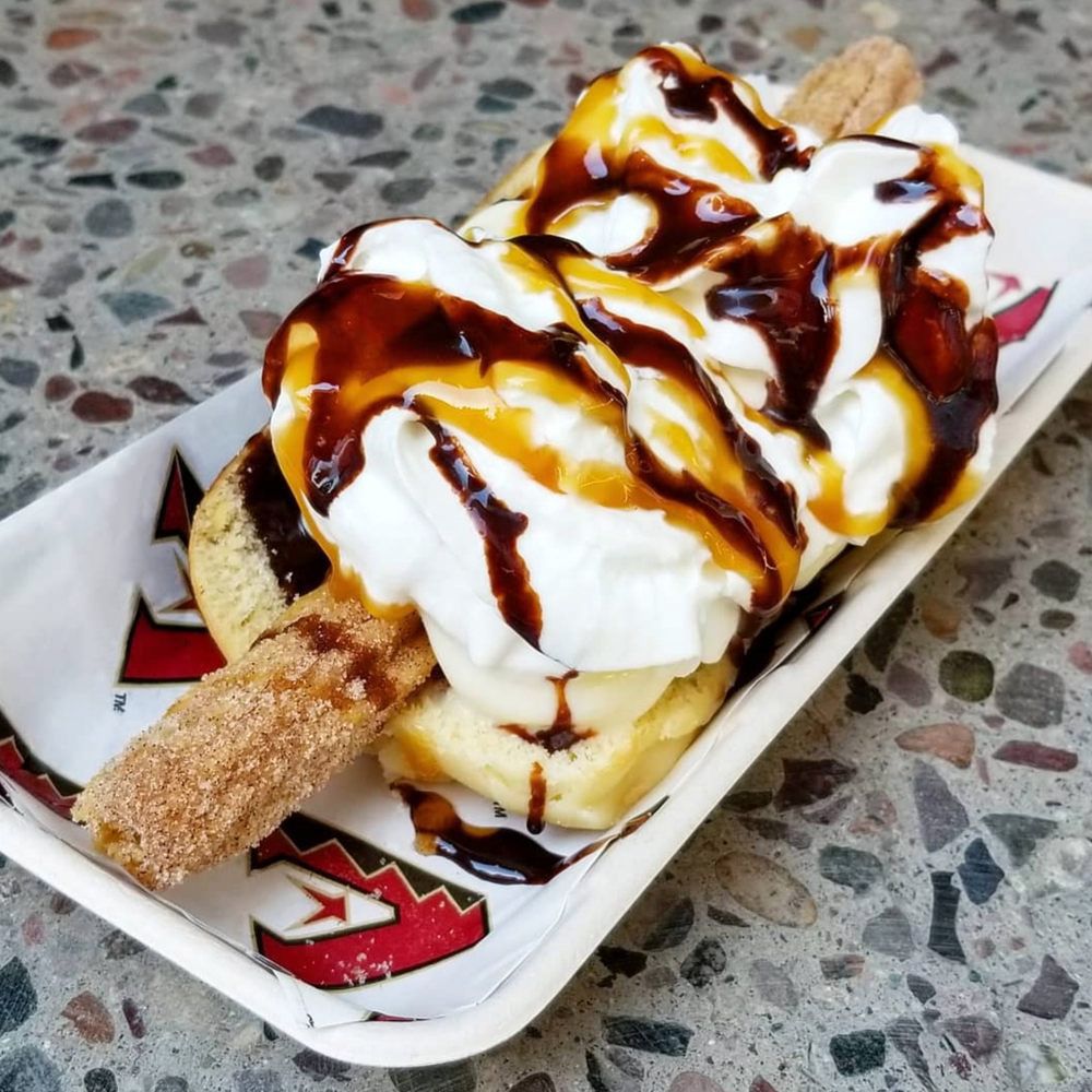 Churro Dog, Chase Field, Phoenix