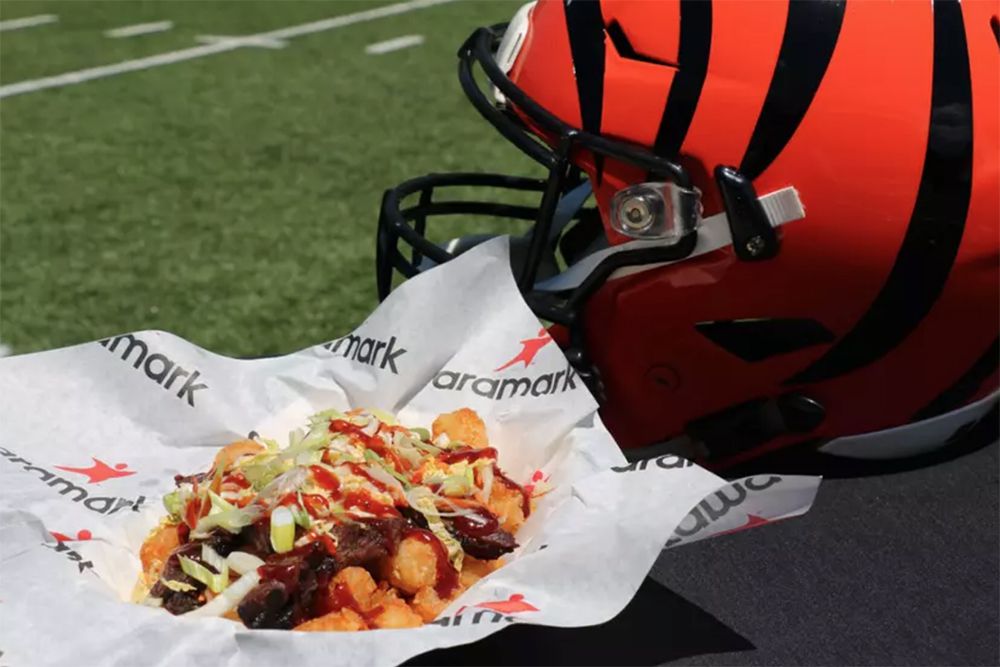 Asian Beef Tater Tots, Paul Brown Stadium, Cincinnati