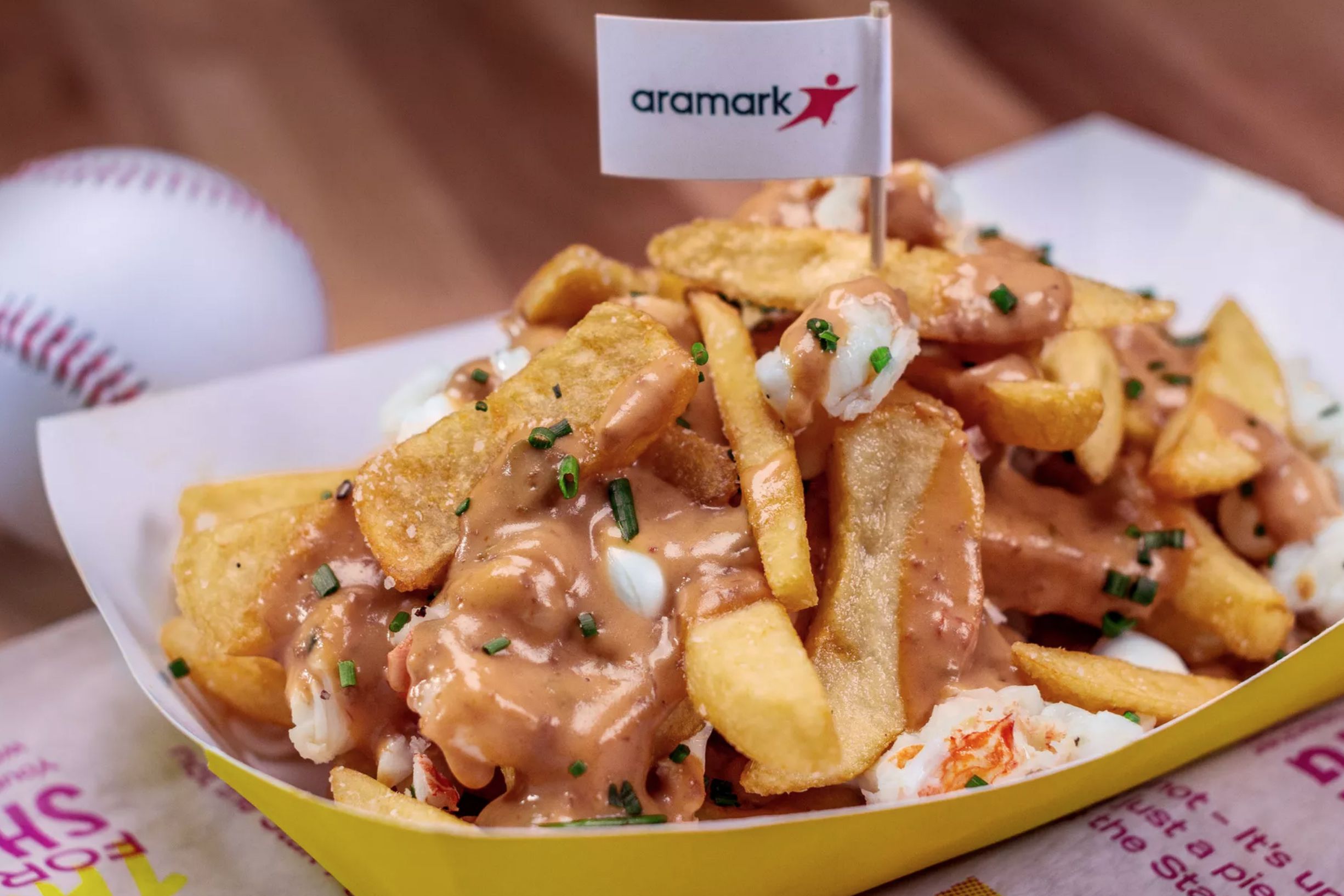 Lobster Poutine, Fenway Park, Boston