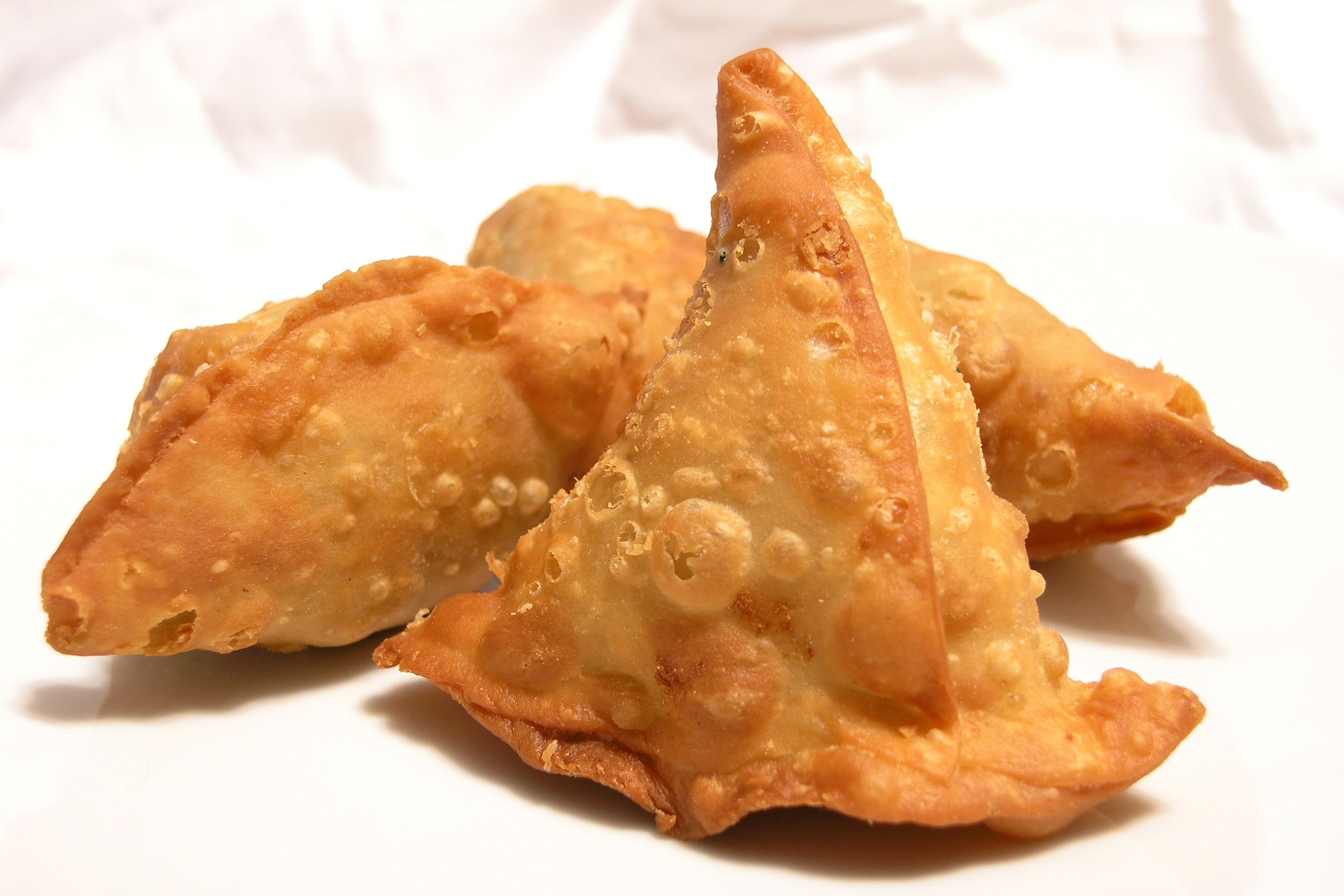 samosa on paper