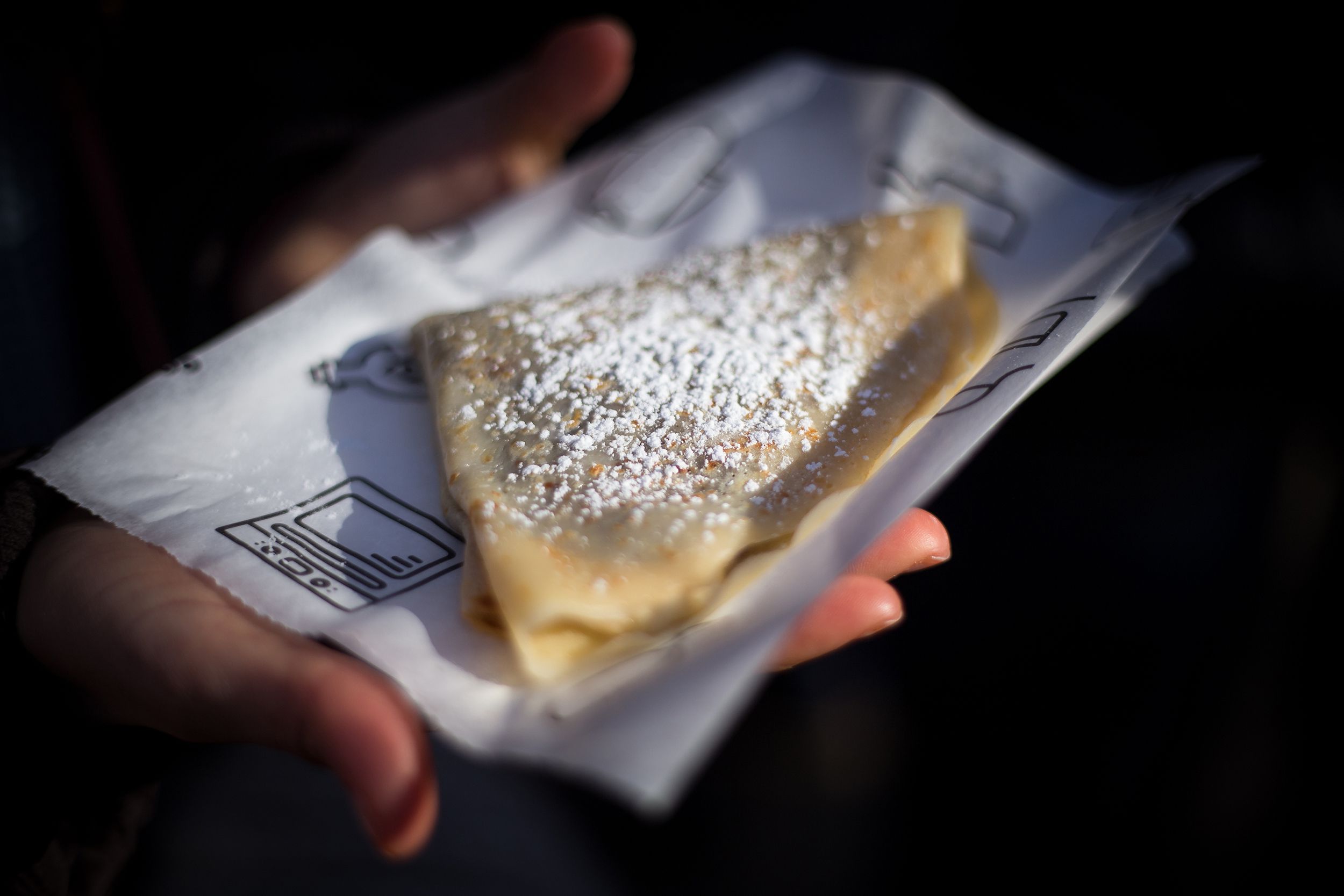 delicious tasty streetfood crepes