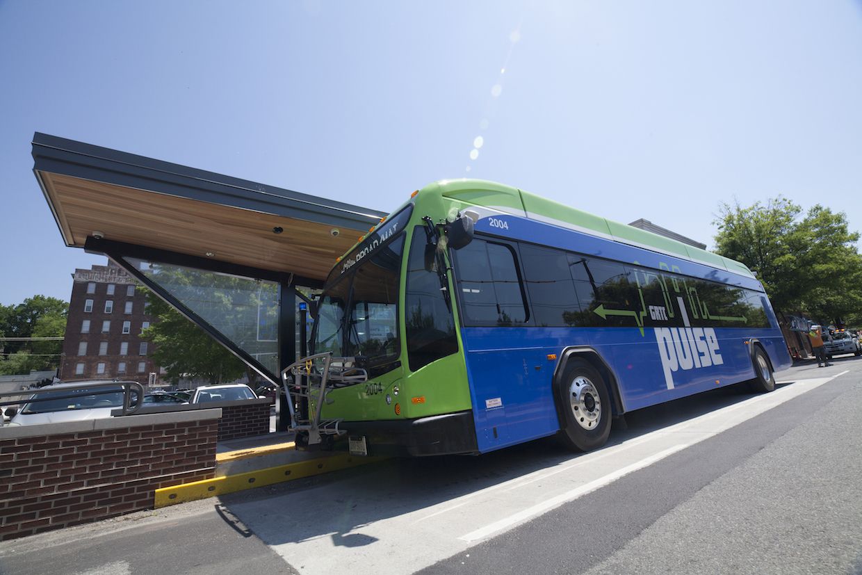 GRTC bus in Richmond, Virginia
