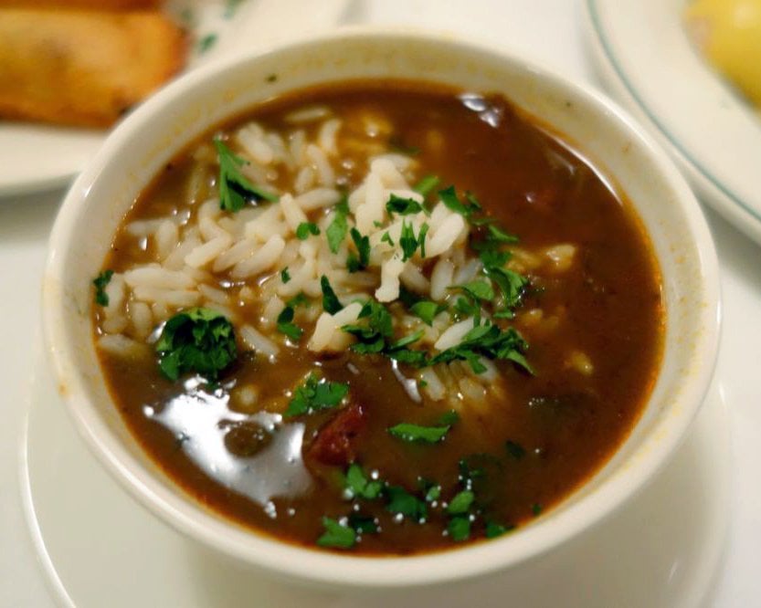 Duck and Andouille, Galatoire's Restaurant in New Orleans
