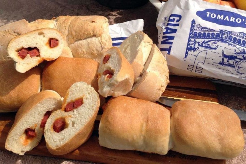 Pepperoni Rolls, Tomaro's Bakery, Clarksburg