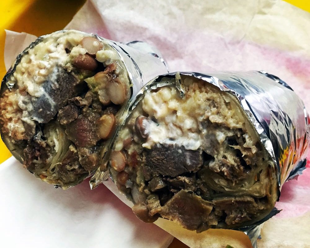 Burrito, El Farolito in San Francisco