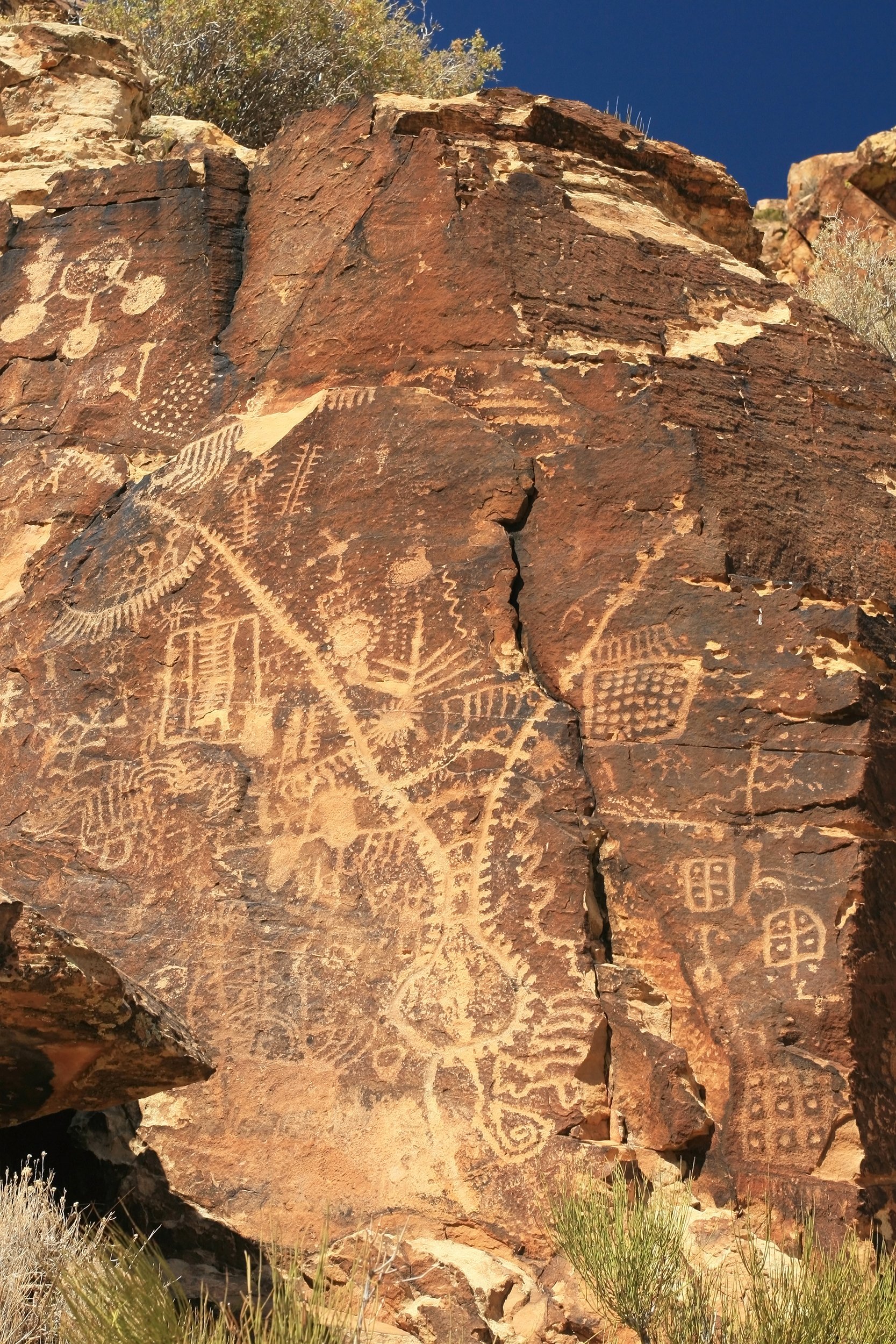 Parowan Gap Petroglyphs