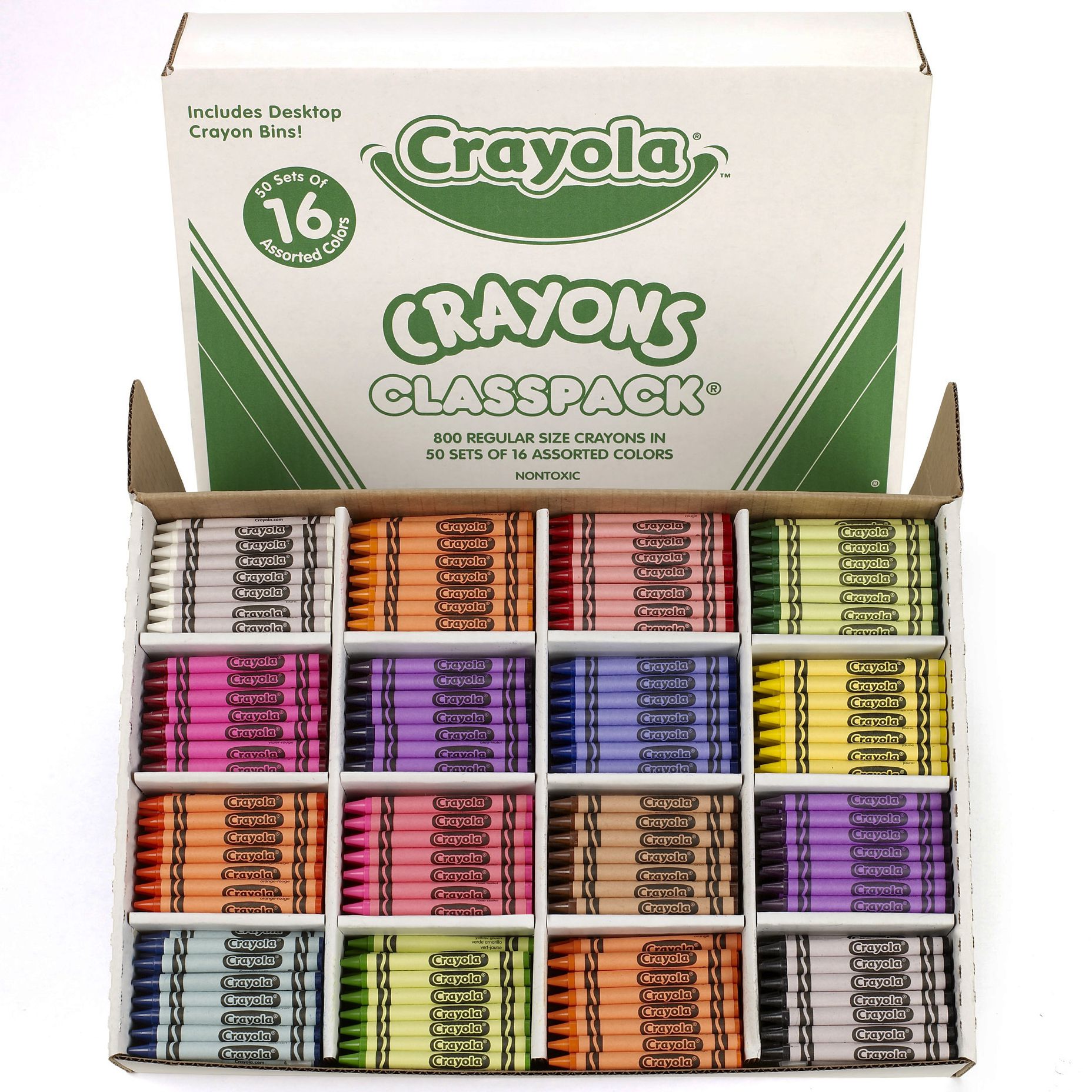 800-count Crayola Crayons Classpack