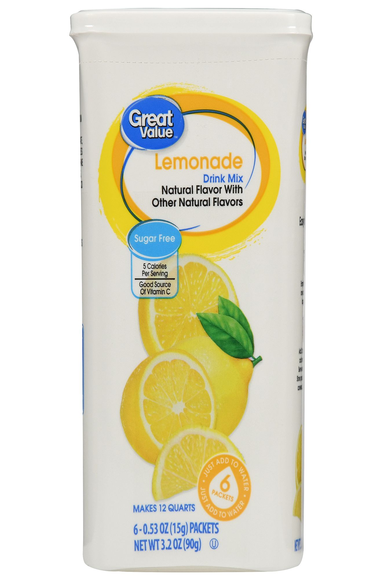 Great Value Sugar-Free Lemonade Drink Mix
