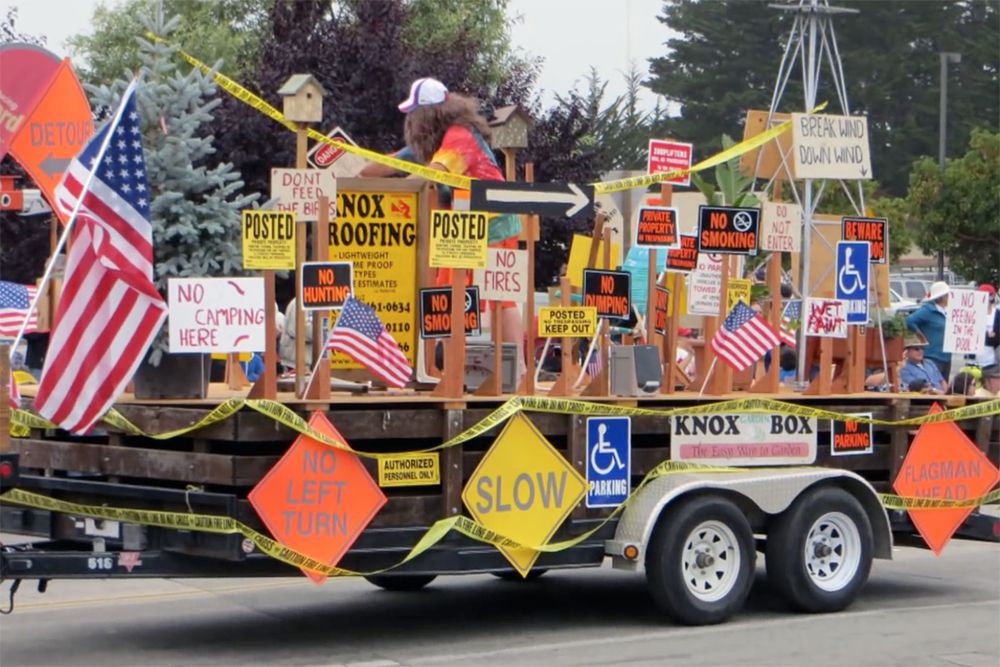 The World's Shortest Parade, Aptos, California