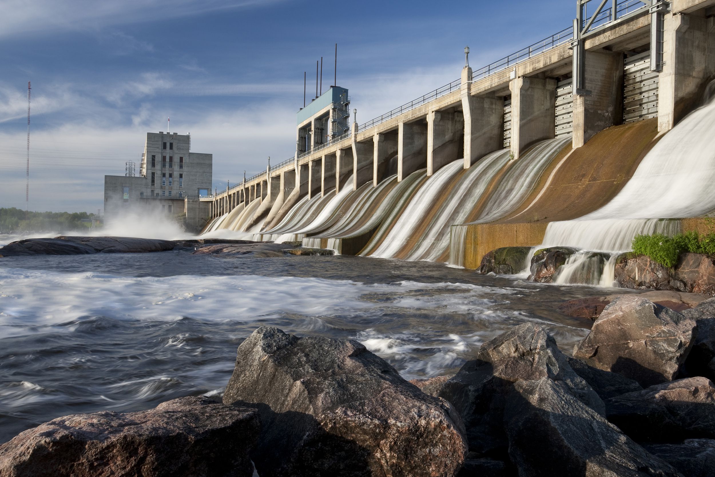 Manitoba Seven Sisters Generating Station, Canada