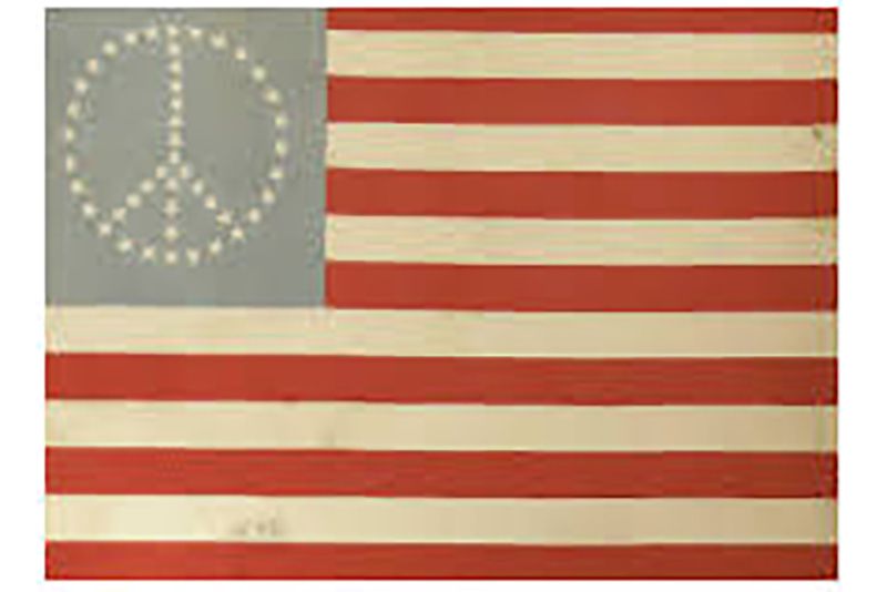 Peace Flag From Woodstock