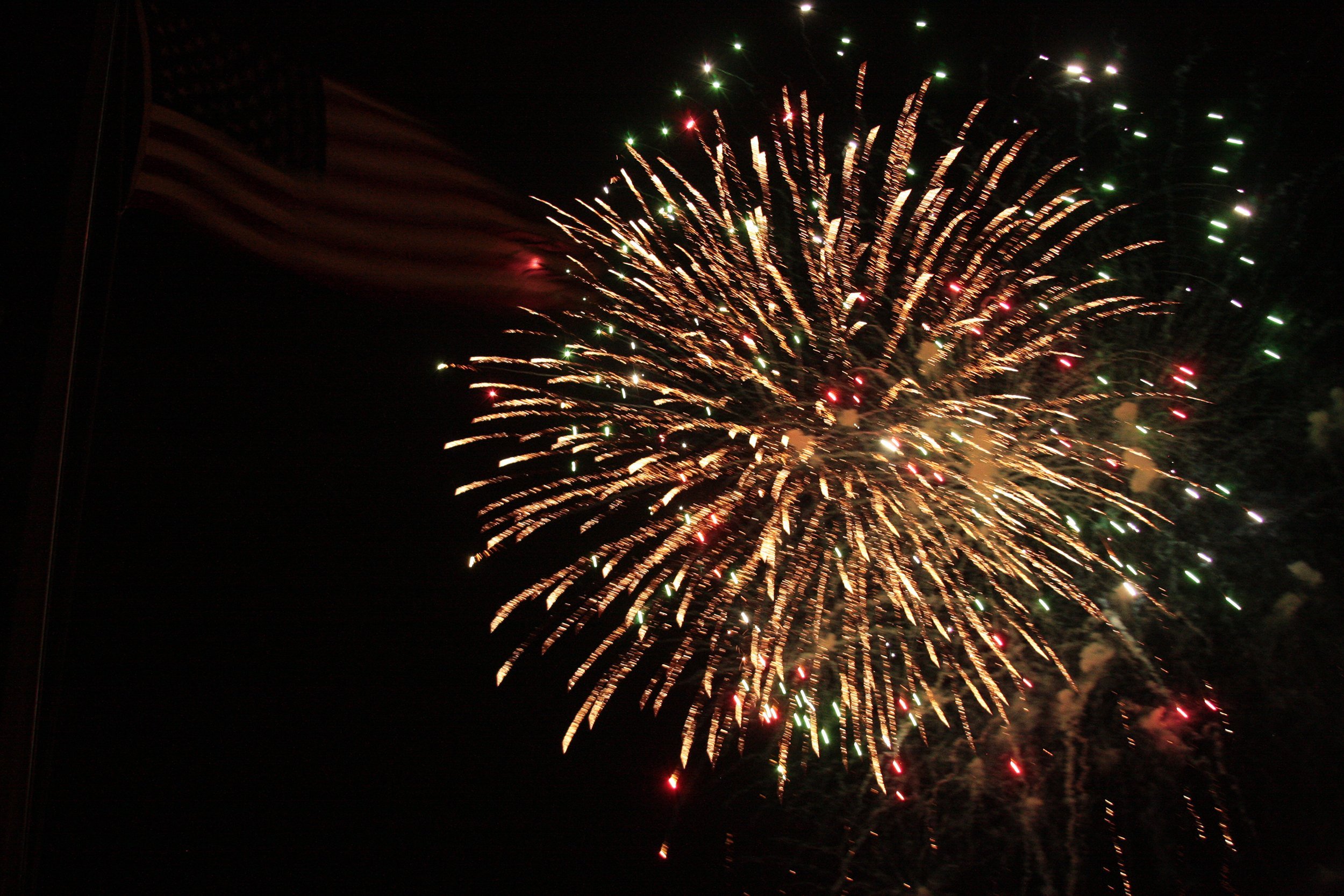 Fireworks in Laurel, Montana