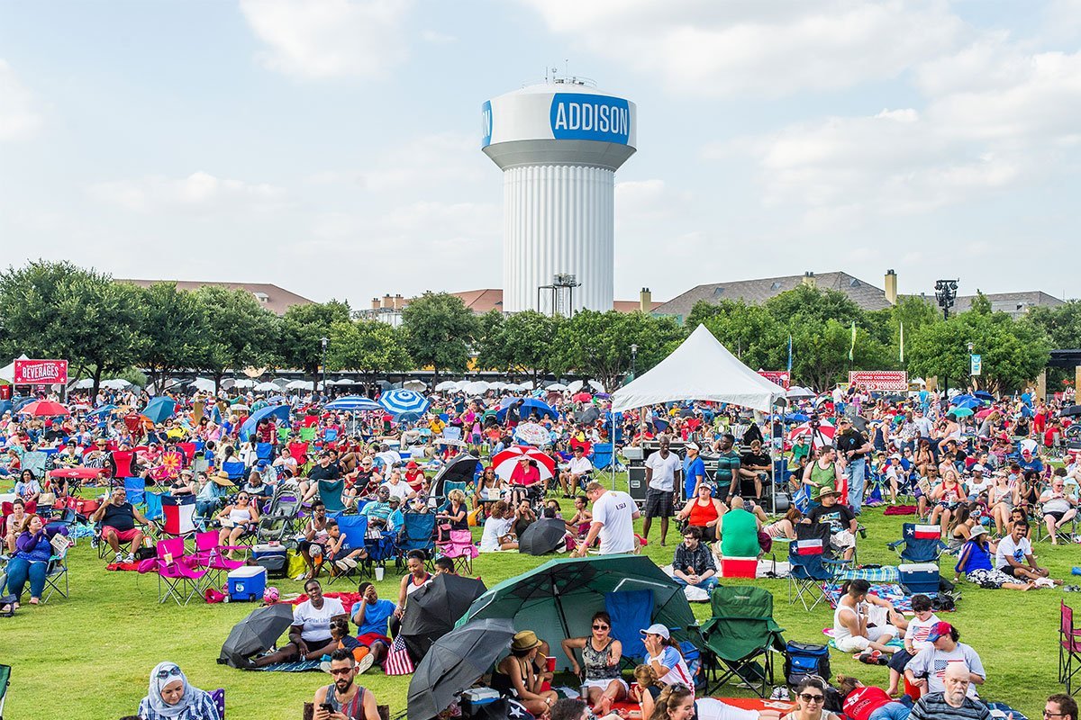 Addison Kaboom Town in Addison, Texas